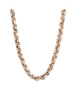 JCE025 High-Polished 925 Sterling Silver Chain with No Stone